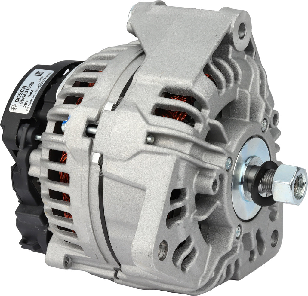 1986A01020 Bosch New Bosch Alternator, 28V / 150A  Mercedes Actros