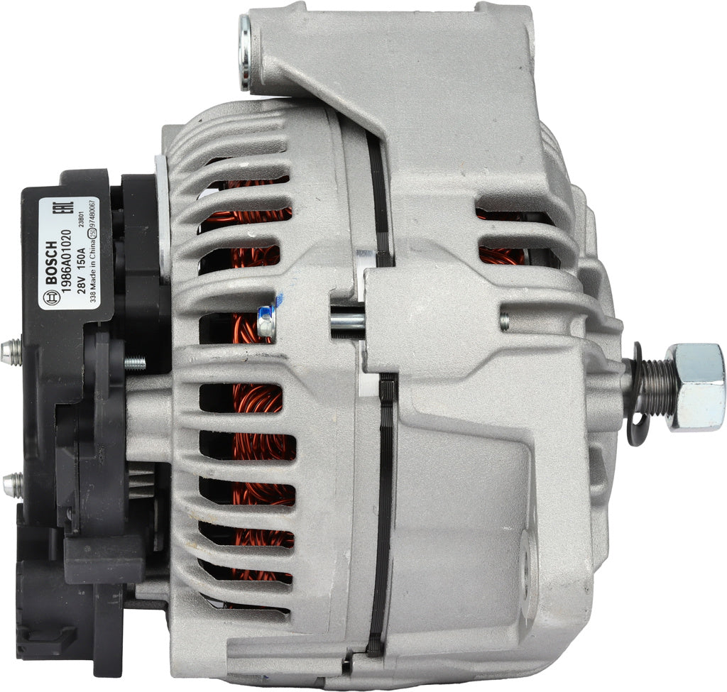 1986A01020 Bosch New Bosch Alternator, 28V / 150A  Mercedes Actros