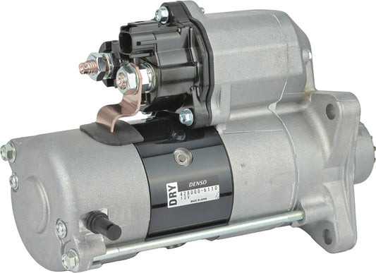 428000-6110 Denso New Denso Starter, 12V/13T ISB07 6.7L, Dodge Ram