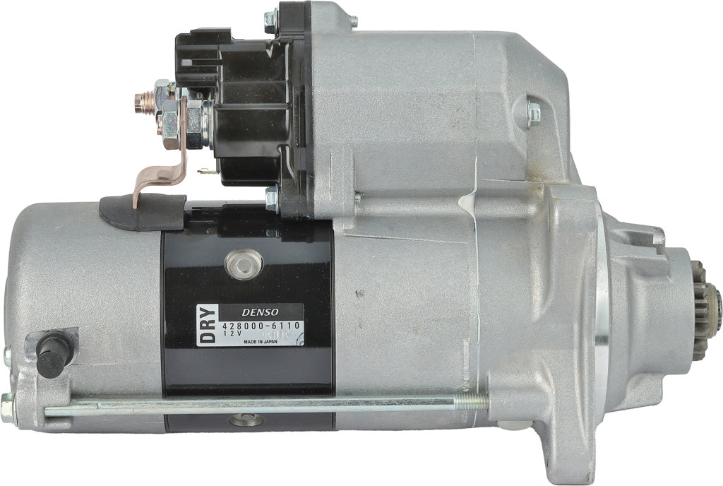 428000-6110 Denso New Denso Starter, 12V/13T ISB07 6.7L, Dodge Ram