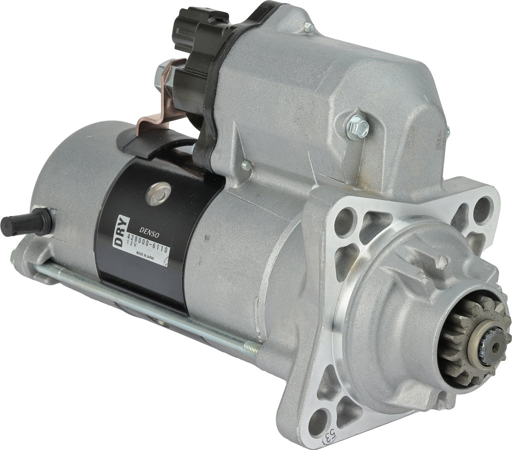 428000-6110 Denso New Denso Starter, 12V/13T ISB07 6.7L, Dodge Ram